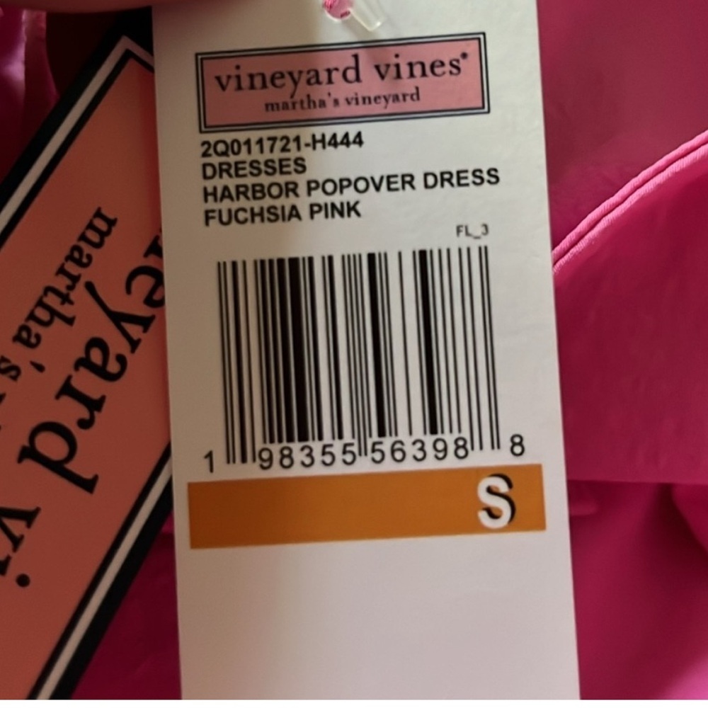 Vineyard Vines Bright Pink Swim Cover-Up - Picture 7 of 7